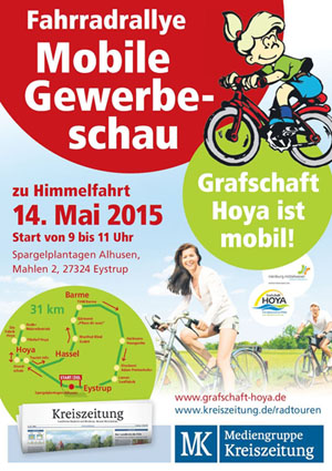Fahrradrallye "Grafschaft Hoya macht mobil" 2015