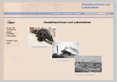 Albert Gieseler, Dampfmaschinen und Lokomotiven